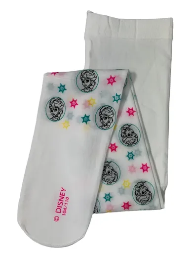 Eplus Dívčí punčochy - Frozen bílé Velikost - děti: 128/134