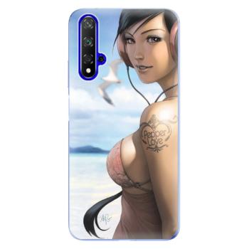 Odolné silikonové pouzdro iSaprio - Girl 02 - Huawei Honor 20