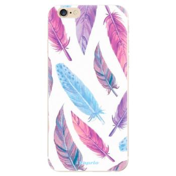 Odolné silikonové pouzdro iSaprio - Feather Pattern 10 - iPhone 6/6S