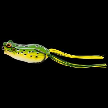 Savage gear žába hop popper frog floating green leopard 5,5 cm 15 g