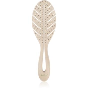 So Eco Biodegradable Detangling Leaf Brush kompostovatelný kartáč na mokré vlasy 1 ks