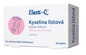 ELASTI-Q Kyselina listová 800 μg, 60 tablet