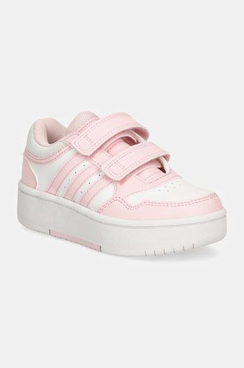 Dětské sneakers boty adidas Originals HOOPS 3.0 BOLD CF C růžová barva, IG6974