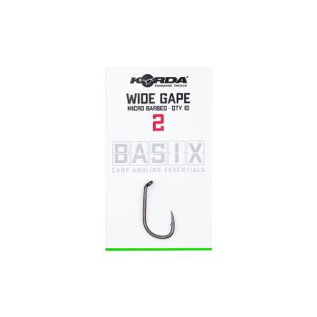 Korda Háčky Basix Wide Gape 10ks - vel. 2