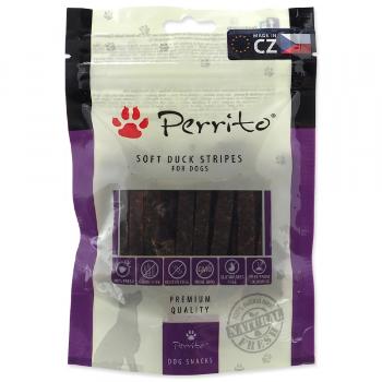 Pochoutka Perrito Duck Soft stripes 100g