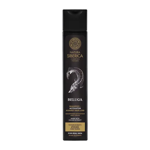 Natura Siberica Šampon pro růst vlasů Men Beluga (Shampoo Activator Against Hair Loss) 250 ml