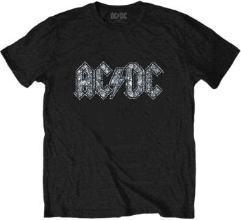 AC/DC Tričko Logo Unisex Black L