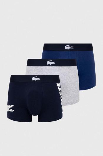 Boxerky Lacoste ( 3-pak) pánské, tmavomodrá barva