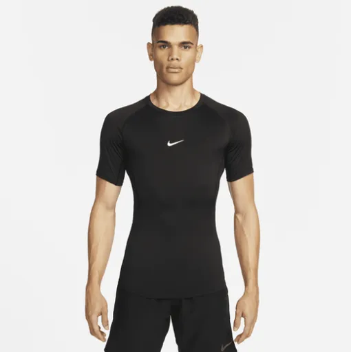 Nike Pro Mens Dri-FIT Tight Short-Sleeve Fitness Top L
