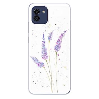 Odolné silikonové pouzdro iSaprio - Lavender - Samsung Galaxy A03