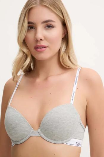 Podprsenka Calvin Klein Underwear šedá barva, melanž, 000QF7936E