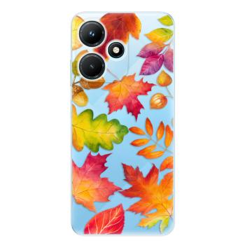 Odolné silikonové pouzdro iSaprio - Autumn Leaves 01 - Infinix Hot 30i