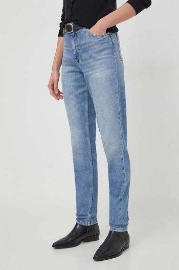 Džíny Calvin Klein Jeans Mom Jean dámské, high waist, J20J222764