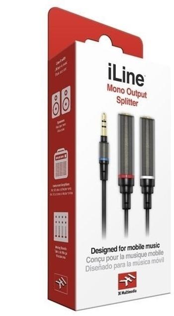 IK Multimedia iLine Mono Out Split 60 cm Audiokábel