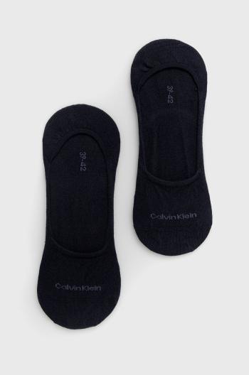 Ponožky Calvin Klein (2-pack) pánské, tmavomodrá barva, 701218708