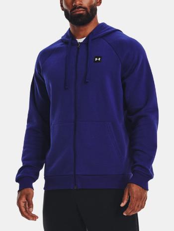 Under Armour UA Rival Fleece FZ Hoodie-BLU Mikina Modrá