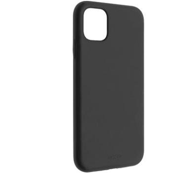 FIXED Flow Liquid Silicon case pro Apple iPhone 11 černý (FIXFL-428-BK)