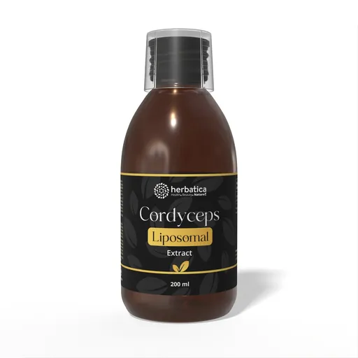 Lipozomální extrakt Cordyceps – 200 ml – Herbatica