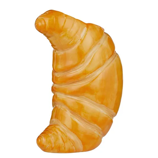 CROISSANT Váza 25 cm - sv. hnědá