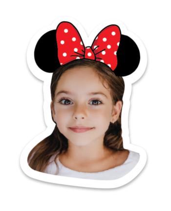 Personal Personalizovaný zápich na tortu -  Minnie Mouse