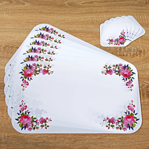 12dílná sada prostírání Růže