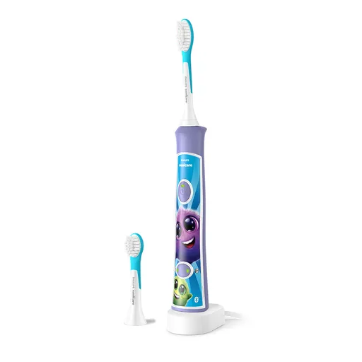 Philips Sonicare for Kids HX6322/12 dětský sonický zubní kartáček fialový