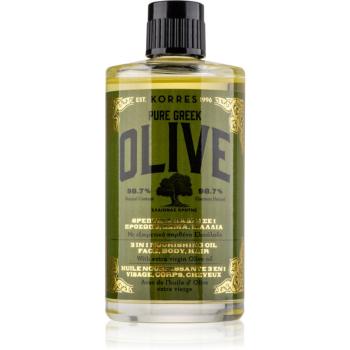 Korres Pure Greek Olive vyživujúci olej na tvár, telo a vlasy 100 ml