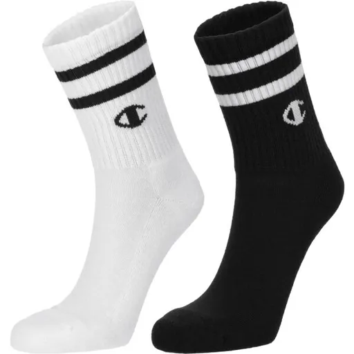 Champion 2PK SHORT CREW Dámské ponožky, černá, velikost 35-38