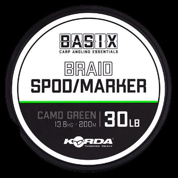 Korda splétaná šňůra basix spod/marker braid 200 m