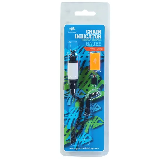Giants Fishing Řetízkový indikátor Chain Indicator Gaube - White/Orange,Giants Fishing Řetízkový indikátor Chain Indicator Gaube - White/Orange