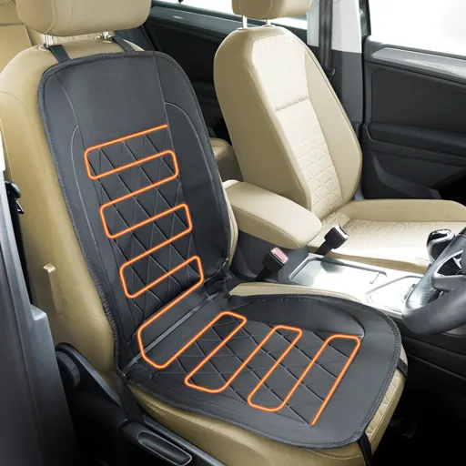 Vyhřívaný potah autosedačky