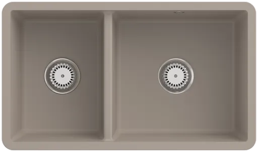 Keramický dřez Villeroy & Boch podstavný Subway 80 U, 338801AM, Almond 338801AM