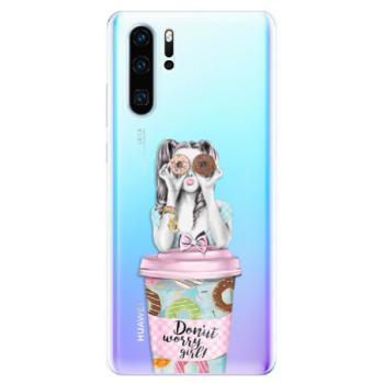 Odolné silikonové pouzdro iSaprio - Donut Worry - Huawei P30 Pro