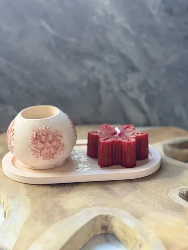 Sada svíček (3 kusy) Christmas Candle Set6