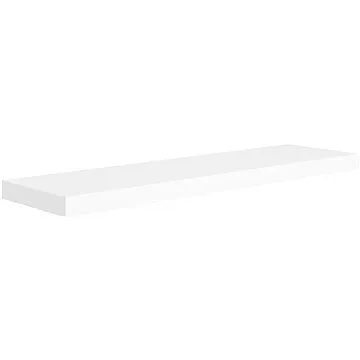 Shumee plovoucí nástěnná bílá 90×23,5×3,8 cm MDF, 323817 (323817)