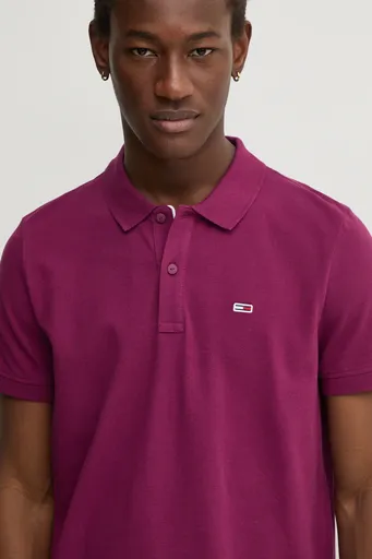 Bavlněné polo tričko Tommy Jeans