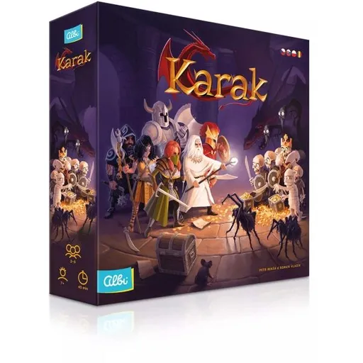 ALBI KARAK DRUHÁ EDICE Desková hra, mix, velikost