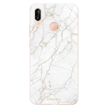 Odolné silikonové pouzdro iSaprio - GoldMarble 13 - Huawei P20 Lite