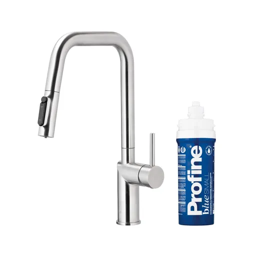 KFA Baterie dřezová DUERO PURE STYLE výsuvná s filtrací nerez 6623-313-22