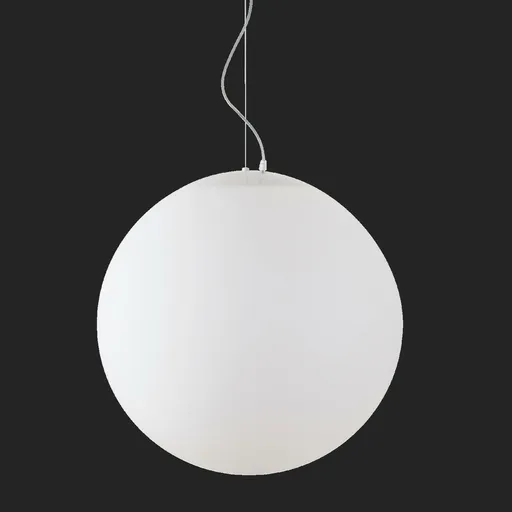 OSMONT ADR62192 ADRIA L5 HP závěsné skleněné svítidlo bílá IP40 3000 K 65W LED DALI