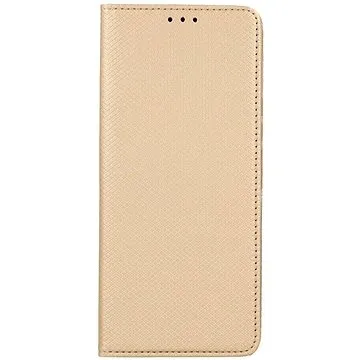 TopQ Pouzdro Vivo Y33s Smart Magnet knížkové zlaté 67625 (Sun-67625)