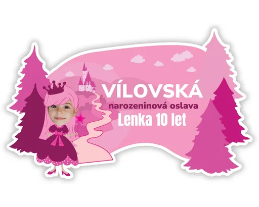 Personal Personalizovaná podložka pod tanier -  Ružové narodeniny