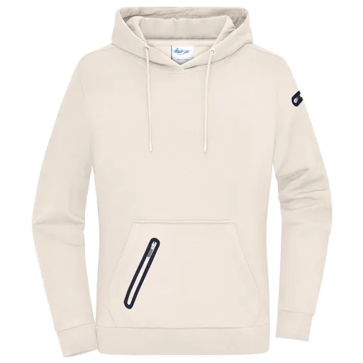 James & Nicholson (Daiber) Stylová dámská mikina s kapucí 8045 - Pískovcová | XS