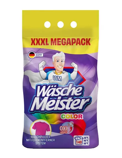 Wäsche Meister Color Prací prášek 10,5 kg 140 dávek