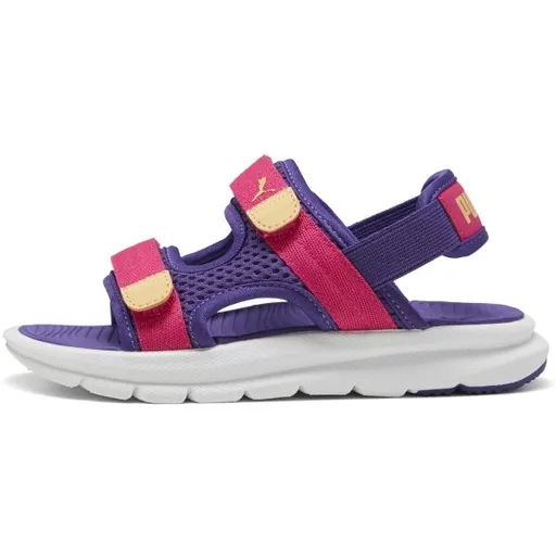 Puma PUMA EVOLVE Dětské sandále, fialová, velikost 28