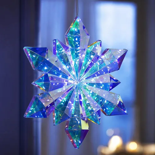 Weltbild LED Závěsná dekorace Duhový krystal