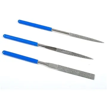 3 pcs mini diamond file set - 100mm 50820 - sada plníků (8001283508209)