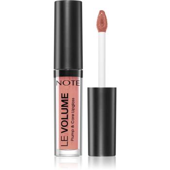 Note Cosmetique Le Volume lesk na rty pro větší objem 01 Happy Morning 2,2 ml