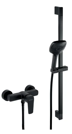 NOVASERVIS Koupelnová sada sprchová Metalia 58, černá 58061KIT,5