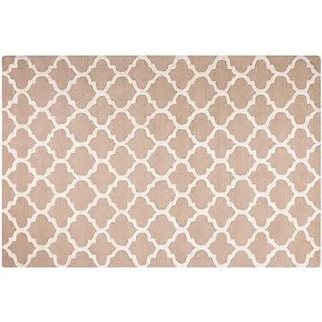 Béžový vlněný koberec 160x230 cm ERBAA, 57769 (beliani_57769)